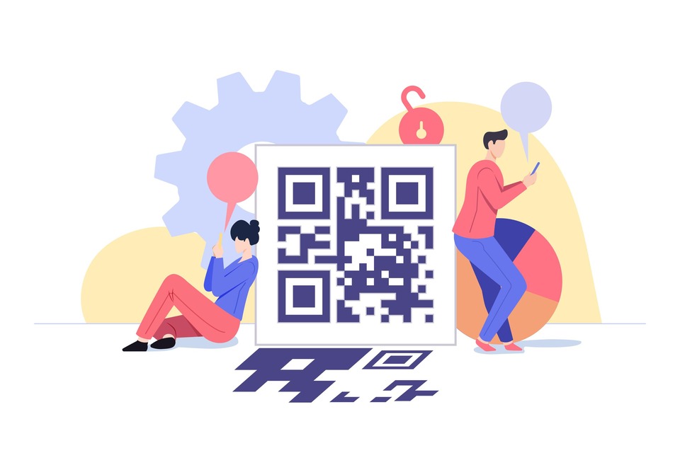QR code analytics dashboard showing scan statistics and data insights